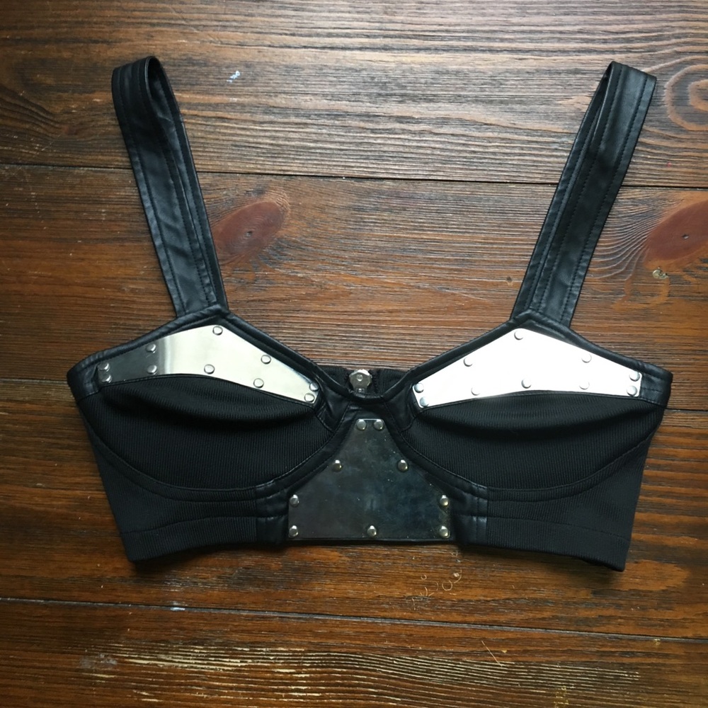 UNIF heavy metal bustier